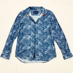 Robert Graham Modern Americana Ferndale Blue Button Down Shirt